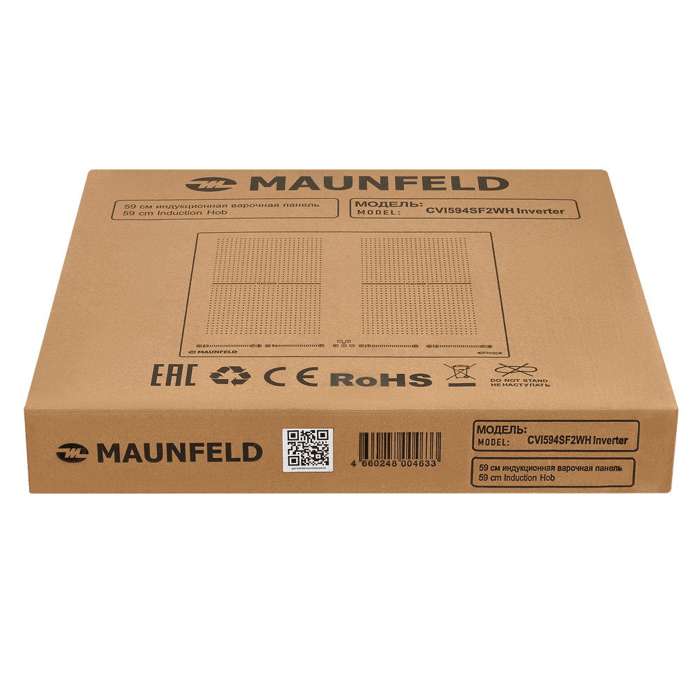 Индукционная варочная панель MAUNFELD CVI594SF2WH Inverter