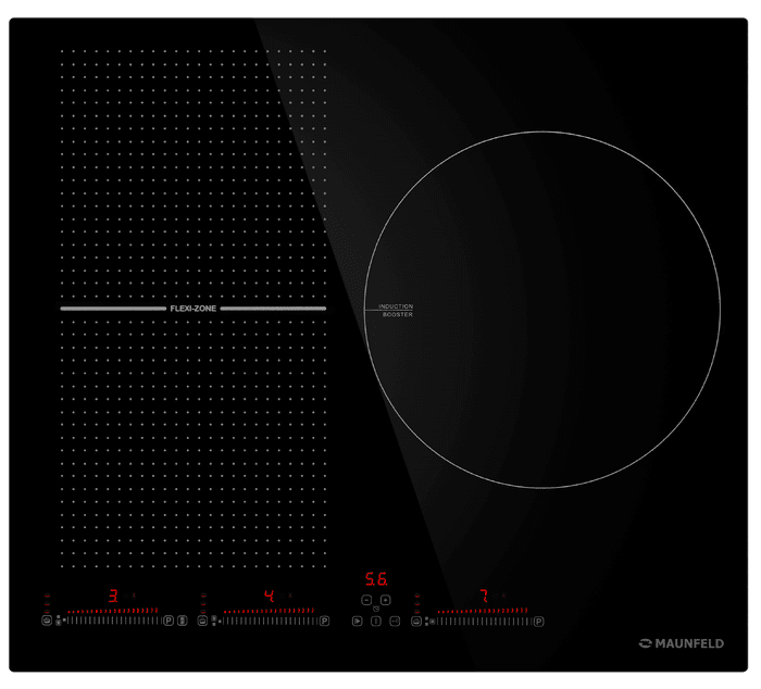 Индукционная варочная панель с&nbsp;Flex Zone и&nbsp;Booster MAUNFELD CVI593SFBK