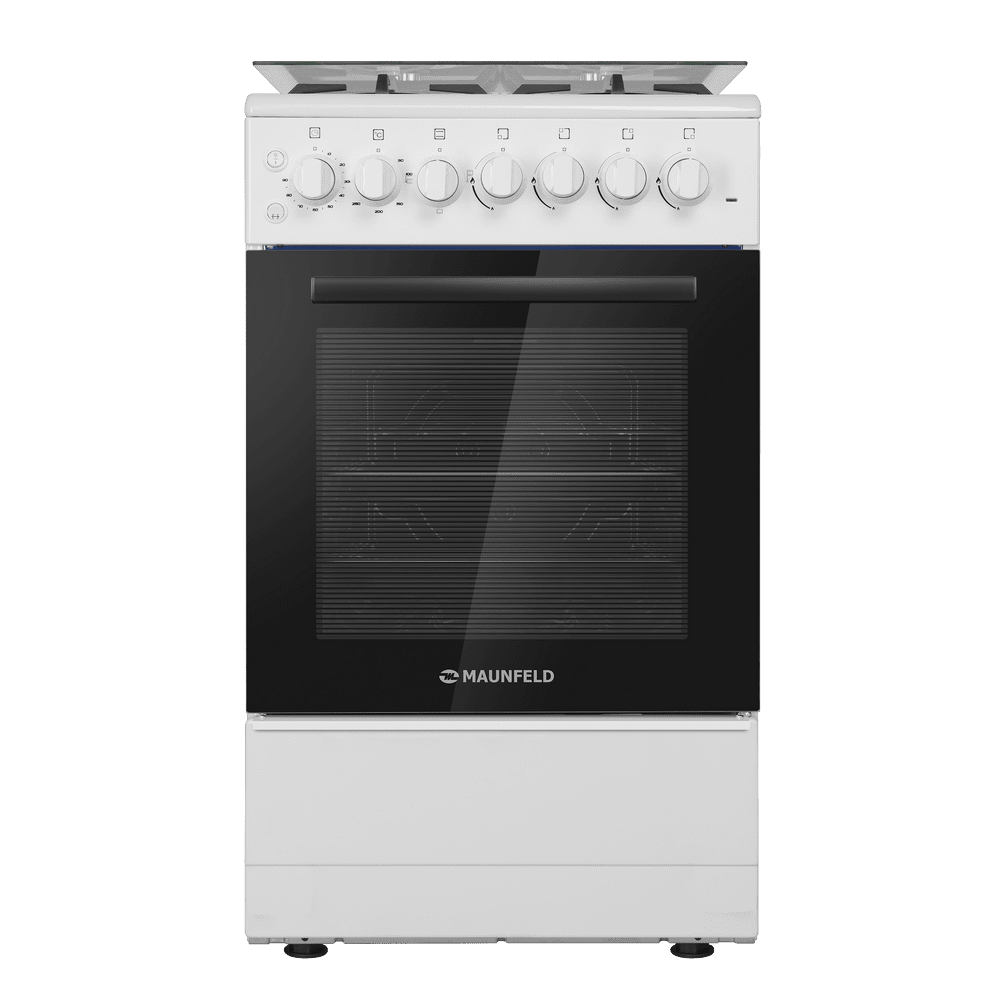 Газовая плита с электрической духовкой MAUNFELD MGC50ECW02