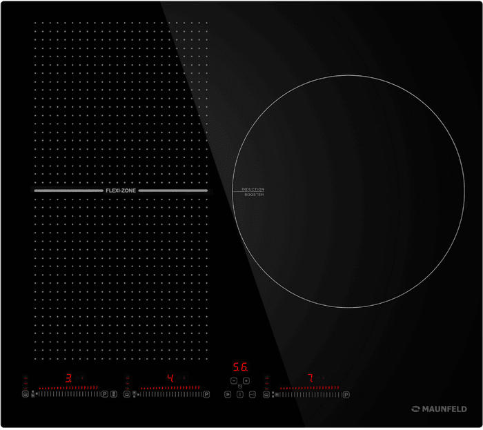 Индукционная варочная панель с&nbsp;Flex Zone и&nbsp;Booster MAUNFELD CVI593SFBK Inverter