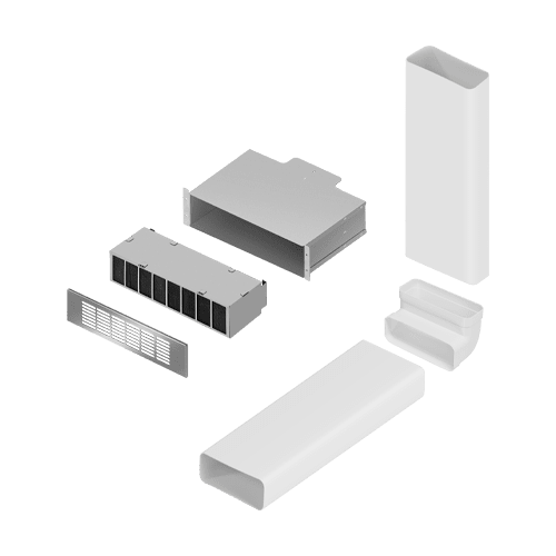 Комплект воздуховодов MAUNFELD MIDS834&nbsp;с&nbsp;фильтром CF314MW (для&nbsp;MIHC834SF2BK)