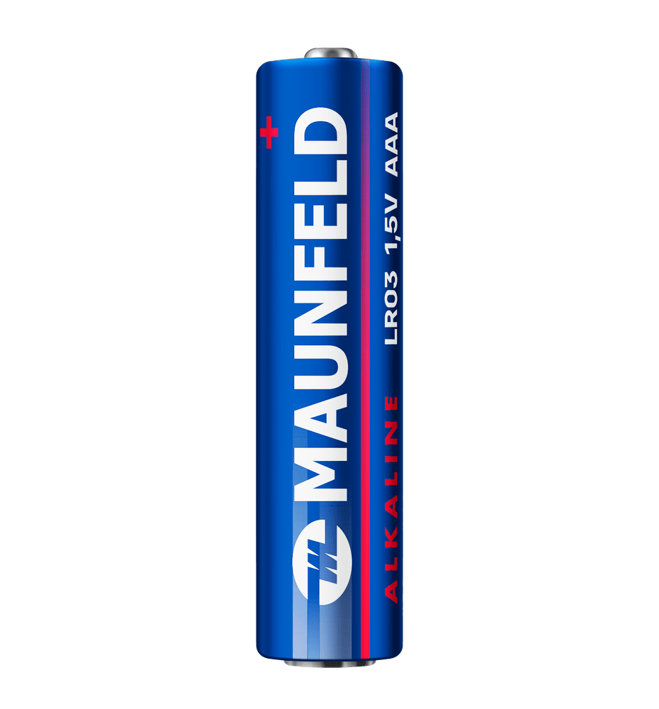 Батарейки MAUNFELD Alkaline ААА(LR03) MBLR03-SR40, спайка 4 шт.