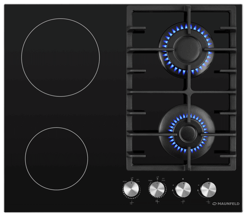 Комбинированная варочная панель MAUNFELD EEHG.642VC.3CB/KG