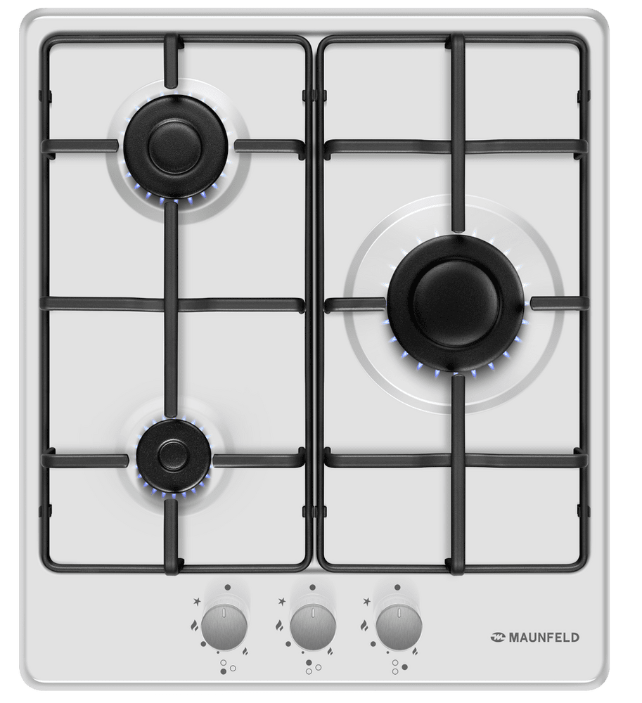 Газовая варочная панель MAUNFELD EGHE.43.3STS-EW