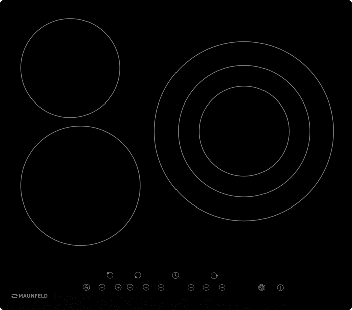 Электрическая варочная панель MAUNFELD EVCE.593.<span class="nobr">T-BK</span>