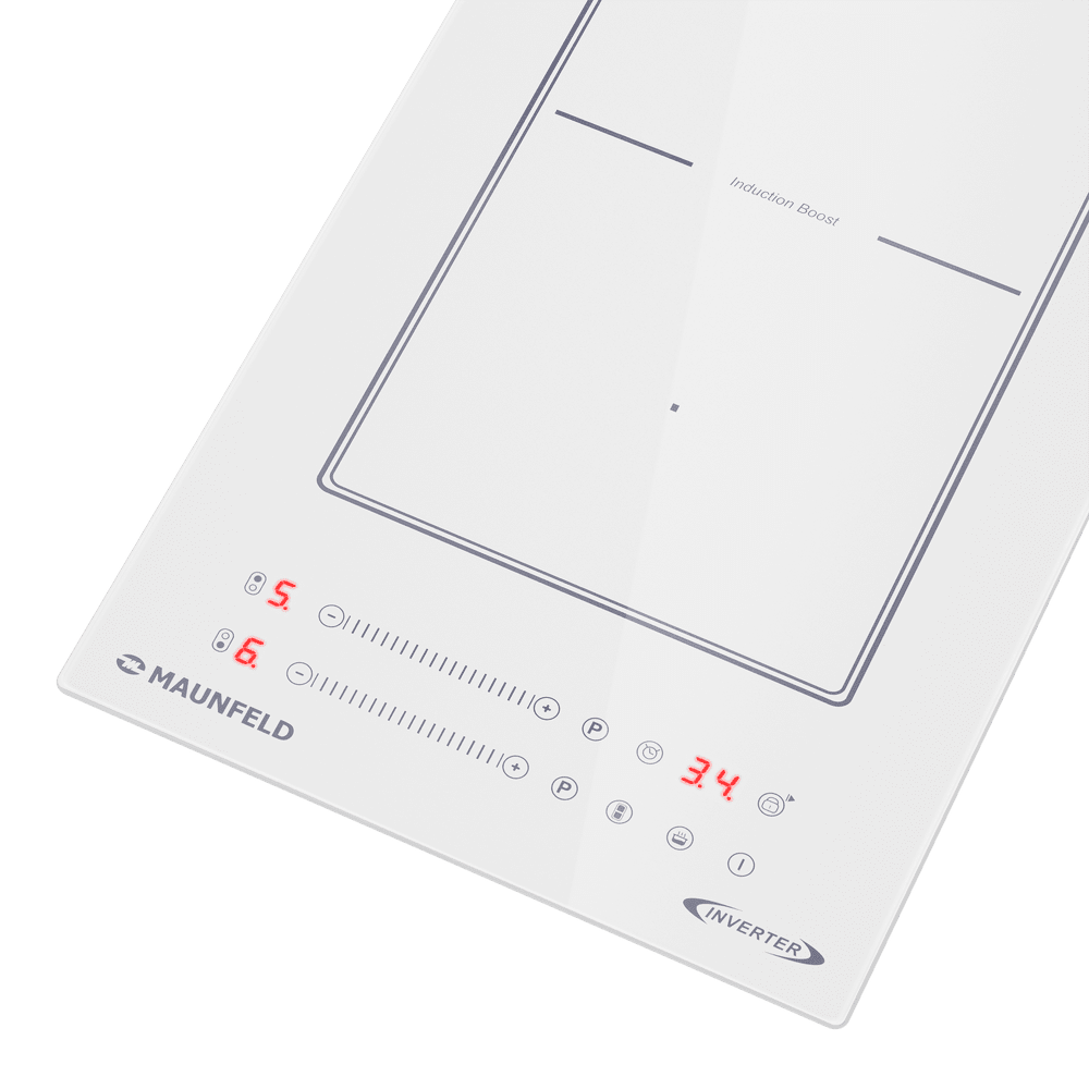 Индукционная варочная панель MAUNFELD CVI292S2BWH Inverter