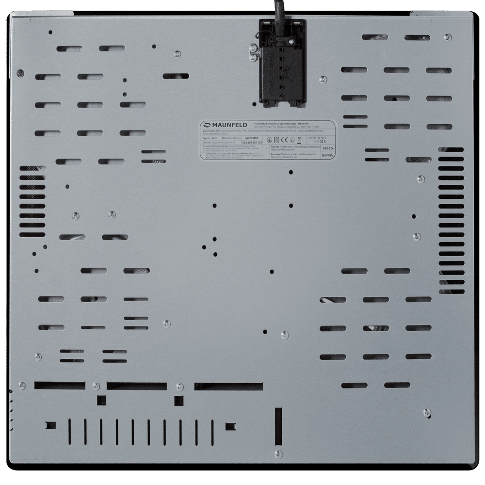 Электрическая варочная панель MAUNFELD AVCE453BK